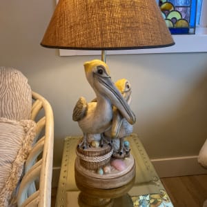 Vintage Pelican lamp 