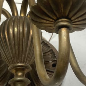 Brass wall sconces 