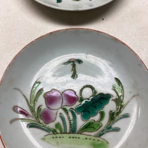 Chinese hand painted dishes 