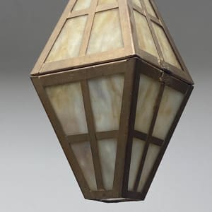 Mission hanging entry light fixture 