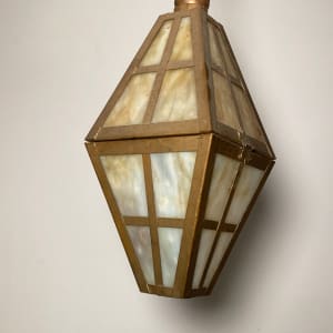 Mission hanging entry light fixture 