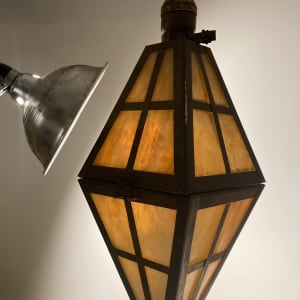 Mission hanging entry light fixture 