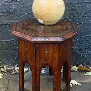 Inlaid Moorish table 