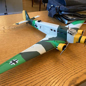 Franklin Mint Junker die cast toy airplane 