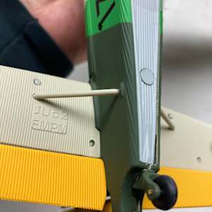 Franklin Mint Junker die cast toy airplane 