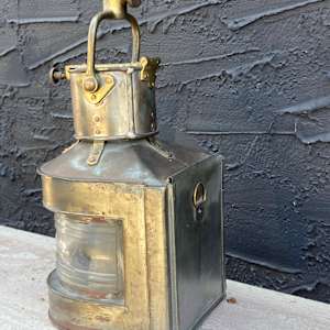 brass  ships lantern 