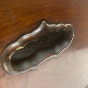 Japanese naga hibachi keyaki wood 