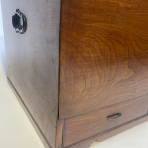 Japanese naga hibachi keyaki wood 