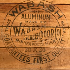 Wabash advertising panel 