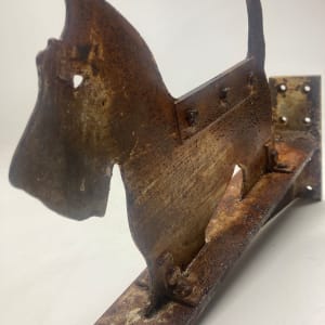 Scottie dog industrial iron boot scraper 