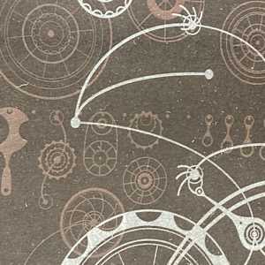 framed Cranky Peddler serigraph 