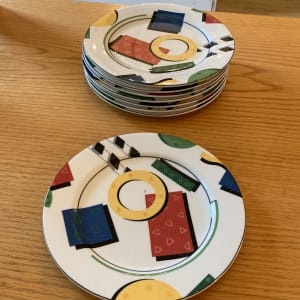 Post modern salad plates by Victoria Beale (8) 