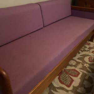 Danish teak sleeper sofa 