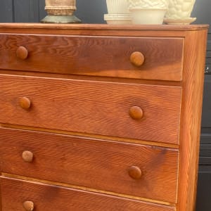 solid pine chest 
