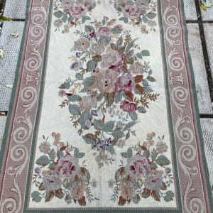 Hand made Aubusson rug 