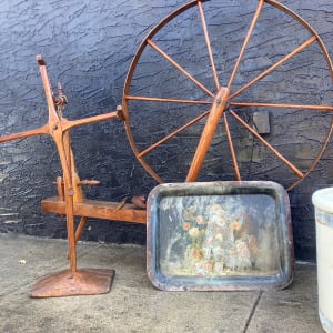 Early spinning wheel 