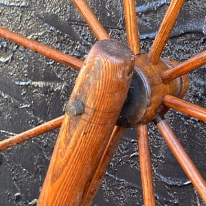 Early spinning wheel 