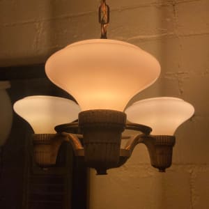 Art Deco light fixture 