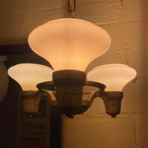 Art Deco light fixture 