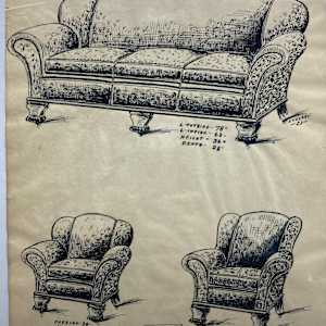 1920's sofa - 3597