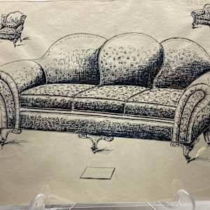 1920's sofa - 3333