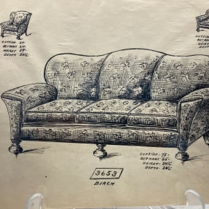 1920's sofa - 3605A