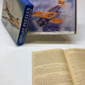 box of 12 airplane puzzles 