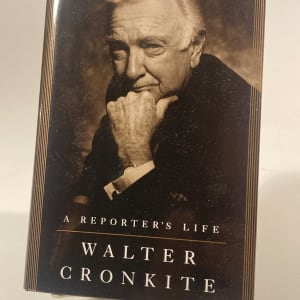 1st edition Walter Cronkite autographed book 