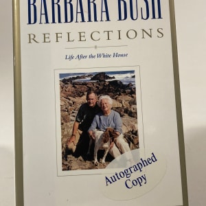 Autographed Barbara Bush book 