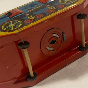 Tin toy tank bank 