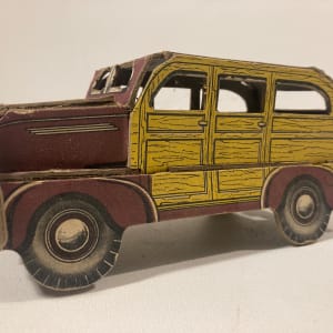 vintage Built-Rite cardboard Woody toy 