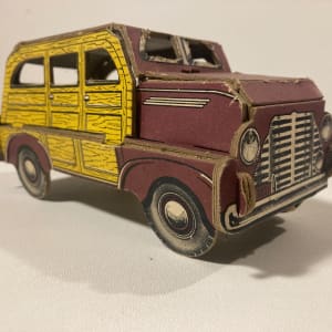 vintage Built-Rite cardboard Woody toy 