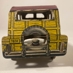 vintage Built-Rite cardboard Woody toy 