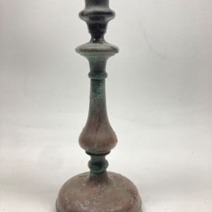 Large copper candlestick 