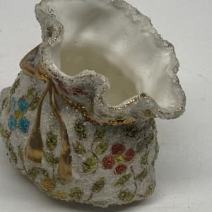 soft paste porcelain hand painted bag item 
