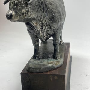 metal bull figure 
