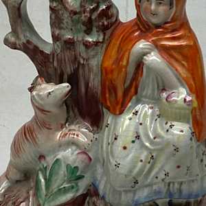 Staffordshire Little Red Riding Hood 