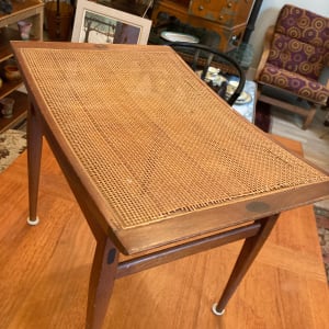 Midcentury modern ottoman 