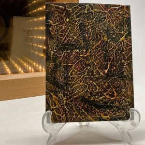 Abstract oil on board #1 