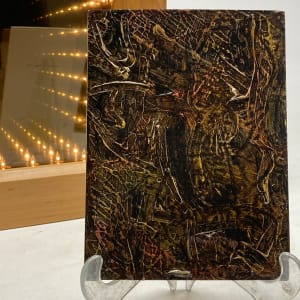 Abstract oil on board #3 