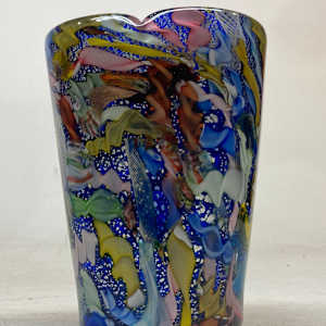 Murano art glass vase by Dino Martens for Aureliano Toso 