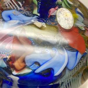 Murano art glass vase by Dino Martens for Aureliano Toso 