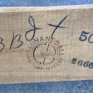 Conant Ball mid century modern single bed 