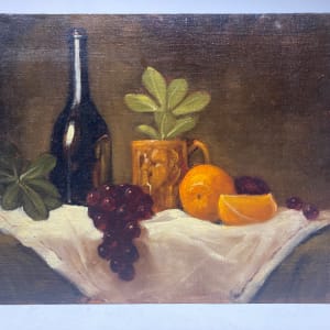 unframed still life with grapes 