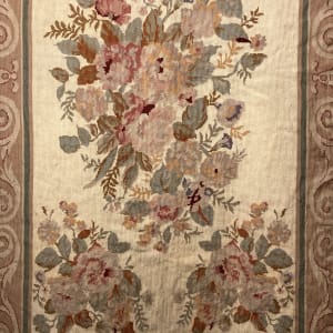 Hand made Aubusson rug 