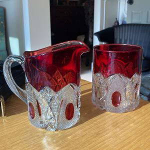 ruby flashed pitcher and spooner