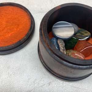 Small wooden ring dish 