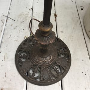 Iron floor lamp