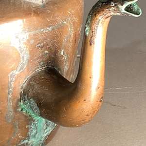 Large copper tea kettle