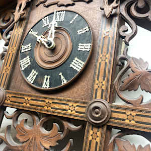 Ornate cuckoo clock 